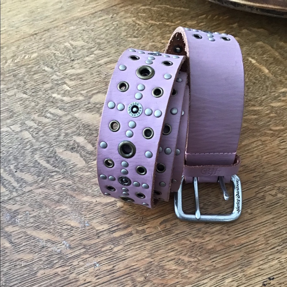 Harley-Davidson women’s pink belt